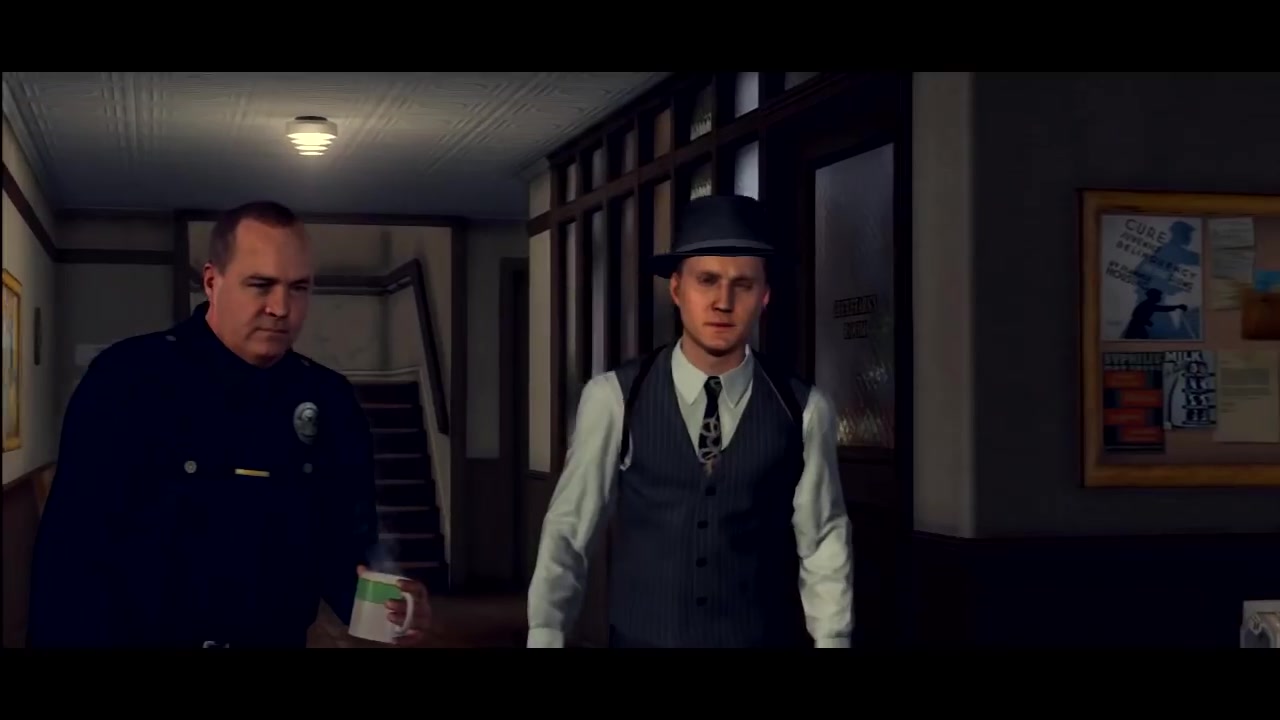 [图][向R社致敬系列] 2011年11月8日游戏预告 - L.A. Noire The Complete Edition Launch Trailer