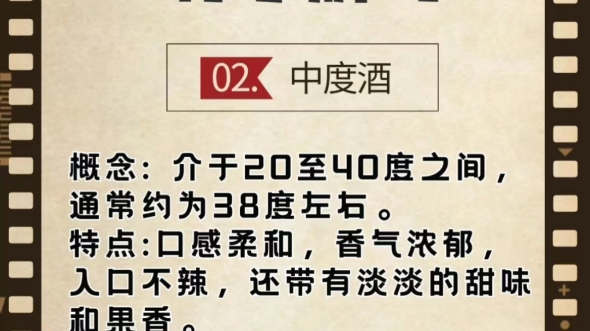 喝酒前,首先要了解酒的度数!酒的度数将它们大致分为三大类别:低度酒、中度酒和高度酒.这些分类不仅影响着酒的口感和香哔哩哔哩bilibili