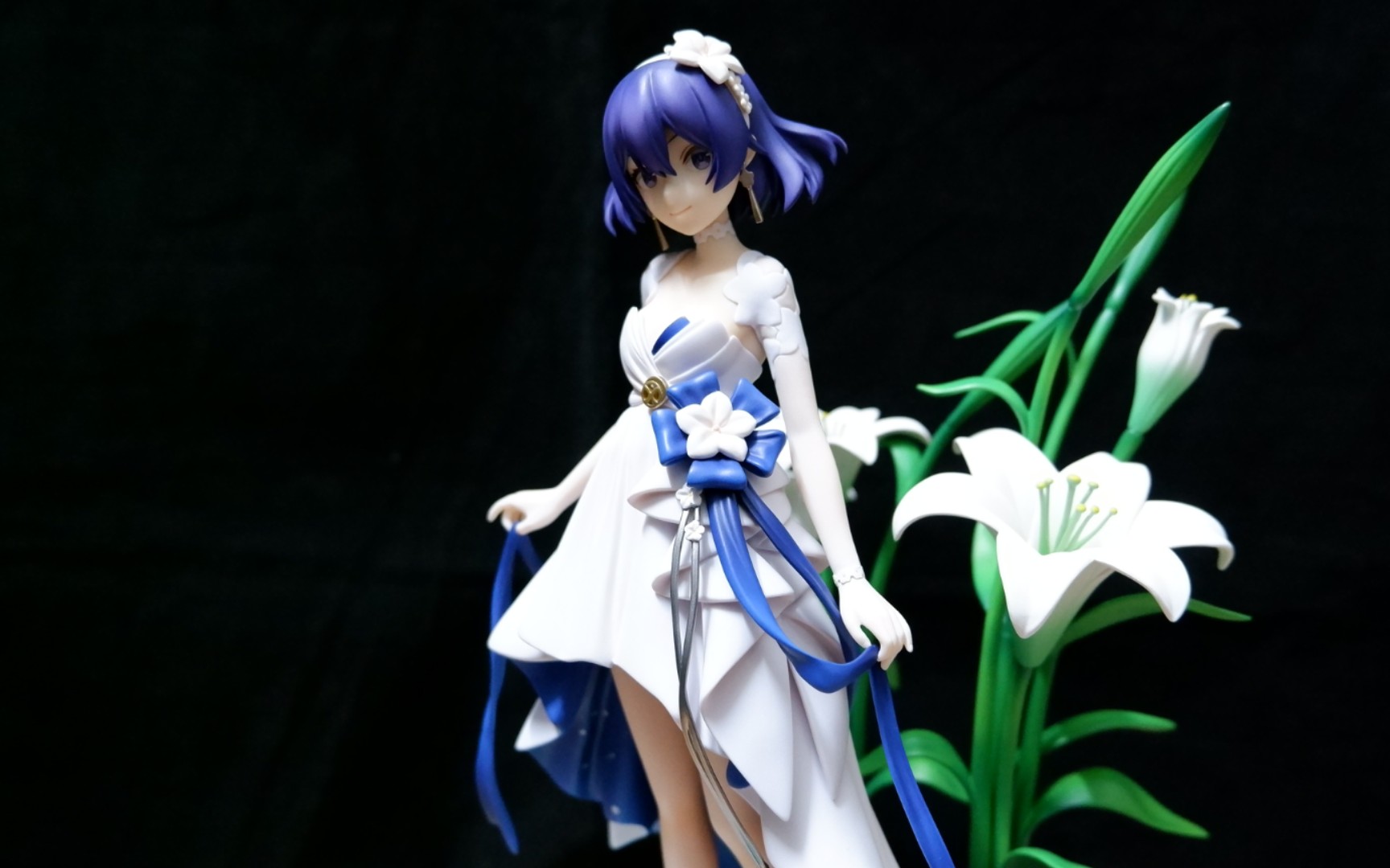 (手办分享)apex-toys 崩坏3rd 希儿 秋霜百合 1/8手办