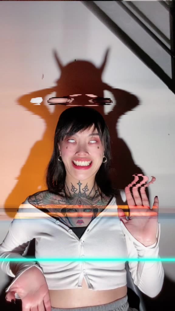 连续拍了个小时,就这?蓝线挑战 天使定格挑战 不火倒立纹身