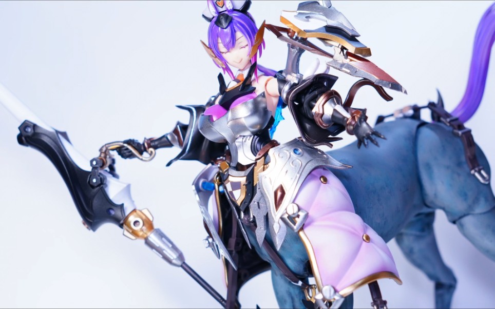 [棕马变青马]寿屋2月 阿尔卡迪亚 第4弹 半人马娘elena 玩家涂装