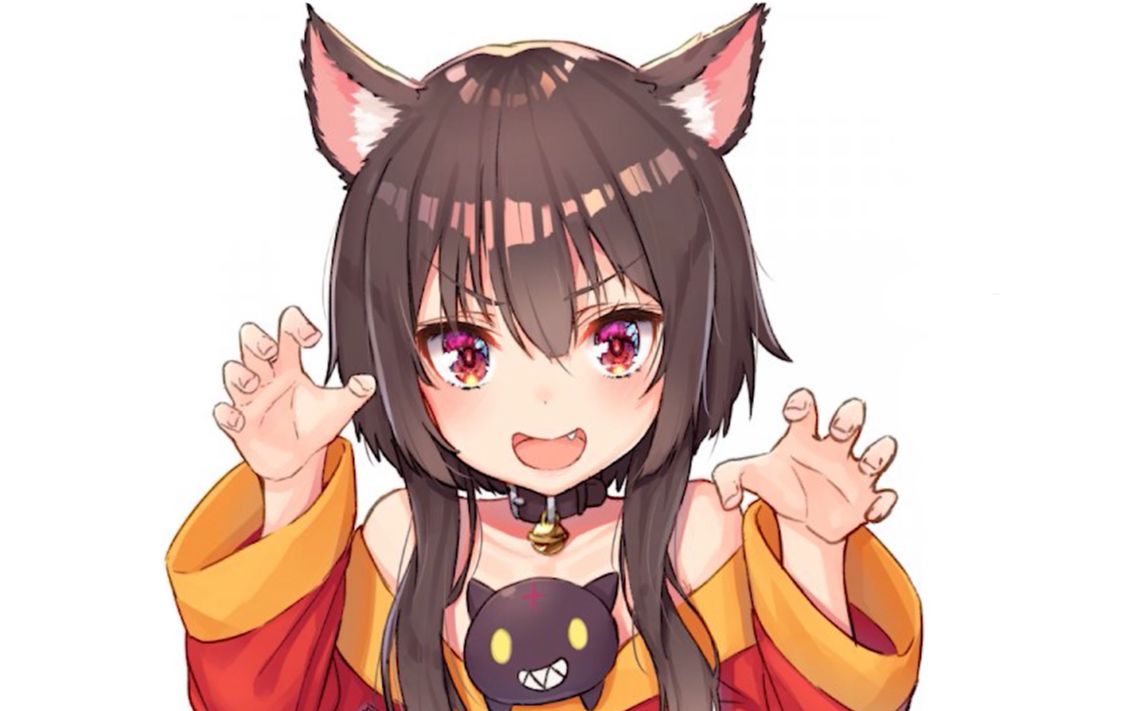 素晴沙雕图第一期,猫耳惠惠我根本无法拒绝