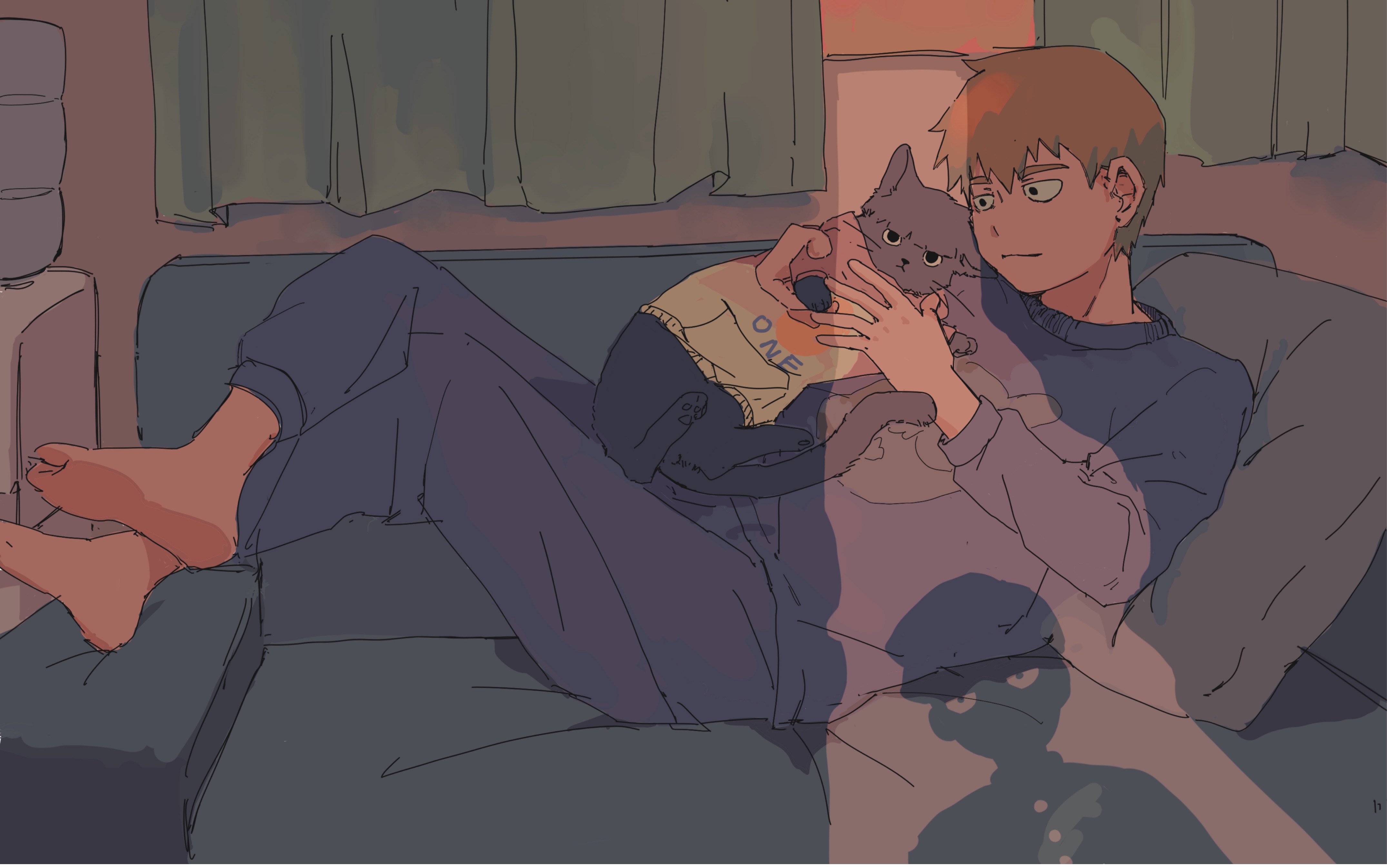 灵幻新隆和他的猫