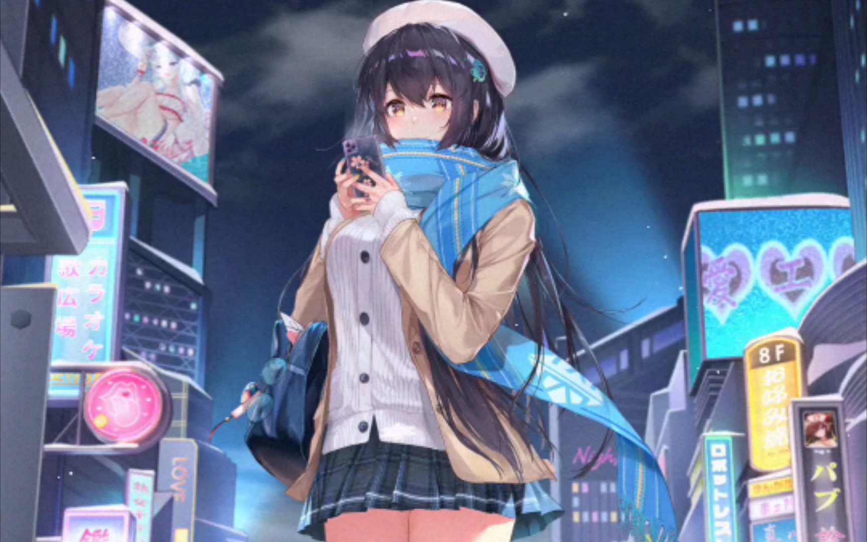 (少女回战)曹操ur ,出场cg,满好感语音(附翻译)