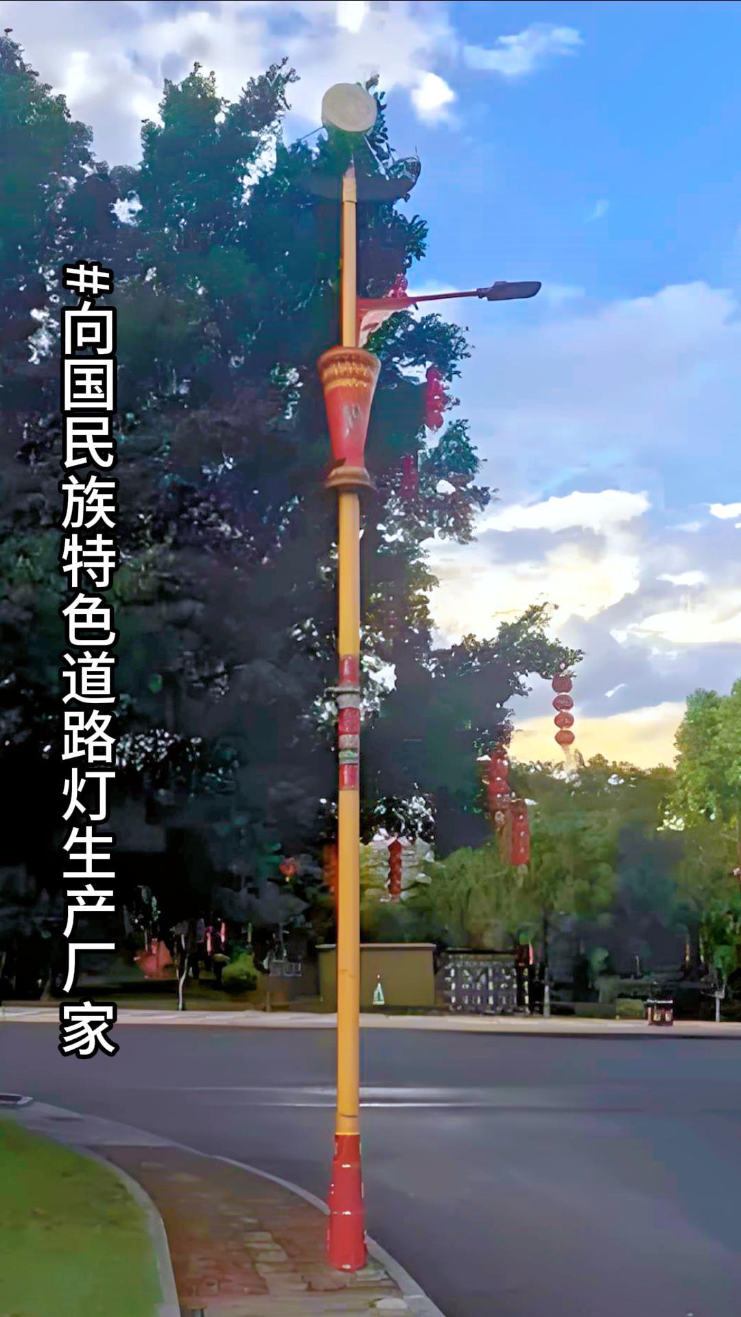 向国民族特色道路灯