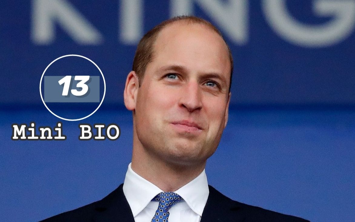 【Mini BIO】迷你人物纪录片系列:Prince William(威廉王子)【自制中英双字幕】哔哩哔哩bilibili