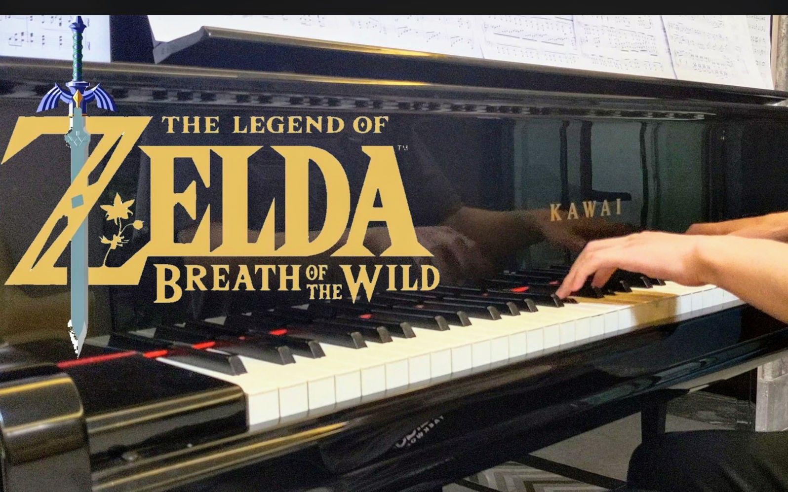 [图]【钢琴演奏】塞尔达旷野之息 Breath of The Wild medley piano cover