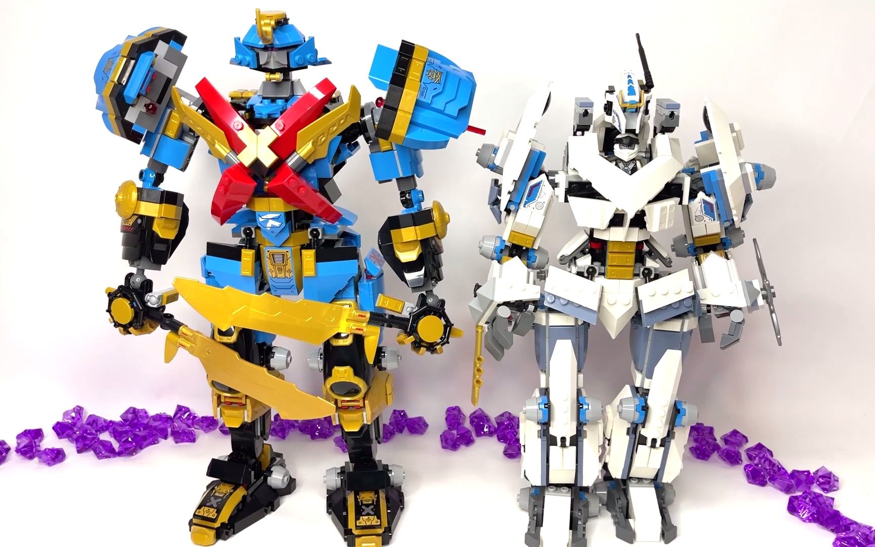 乐高幻影忍者nyassamuraixmech71775评测