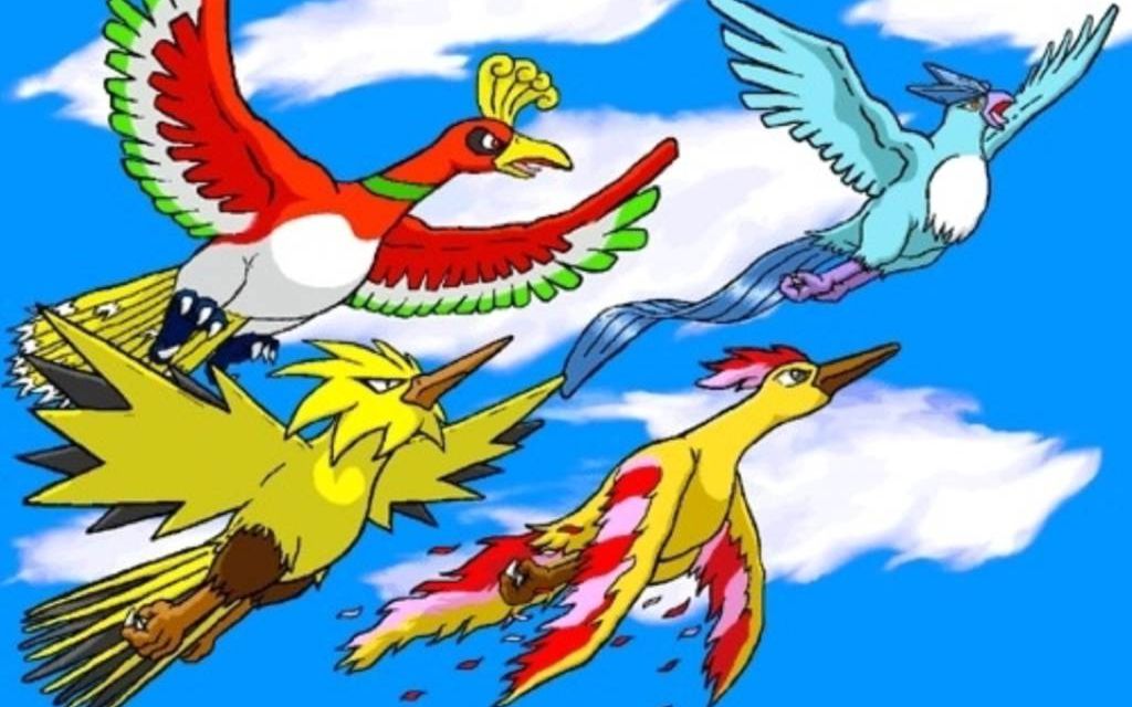 【宝可梦心金】ep28抓火焰鸟 急冻鸟 闪电鸟_实况