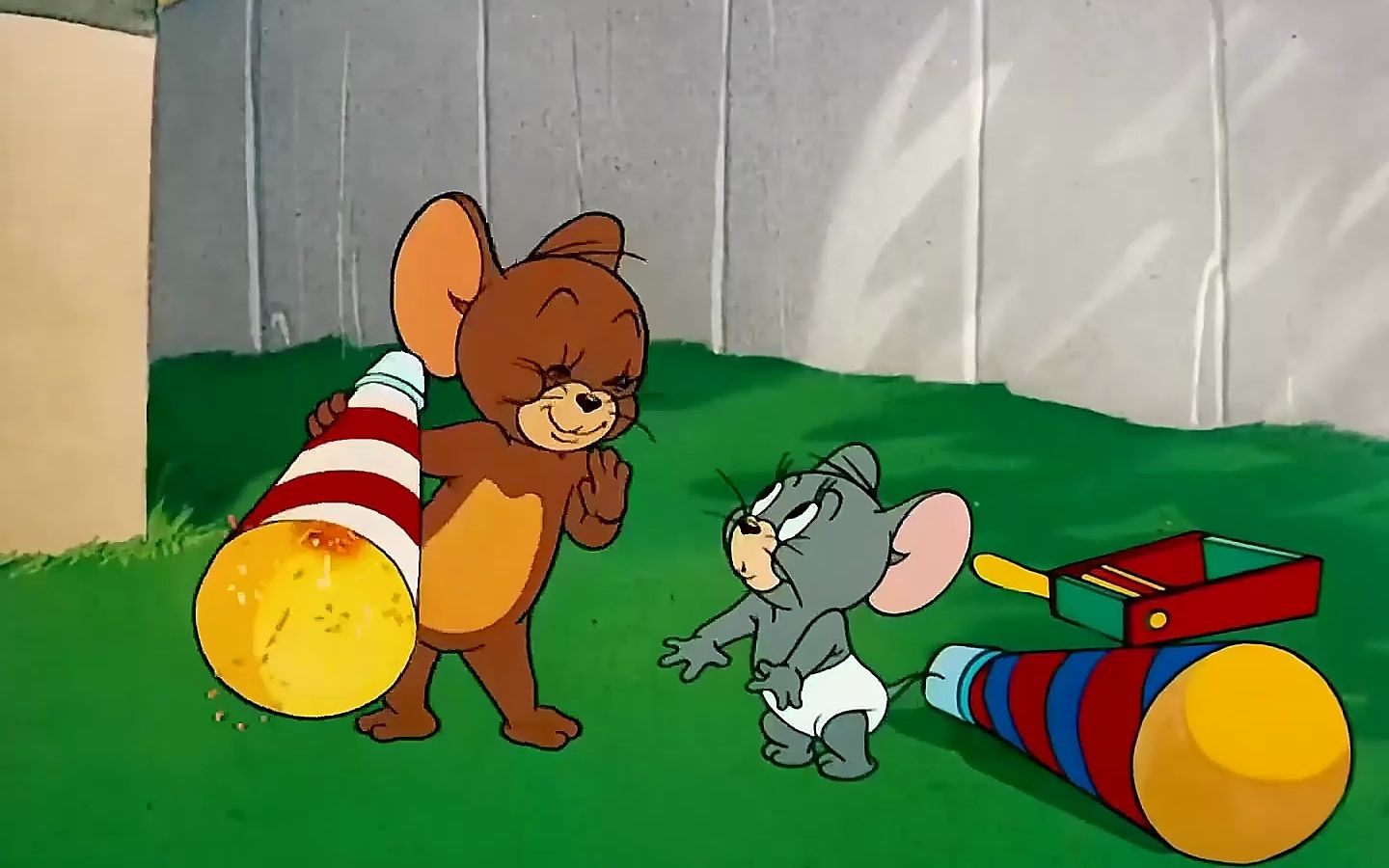 杰瑞:下次放寒假不要来我家了!#猫和老鼠 #治愈 #童年回忆