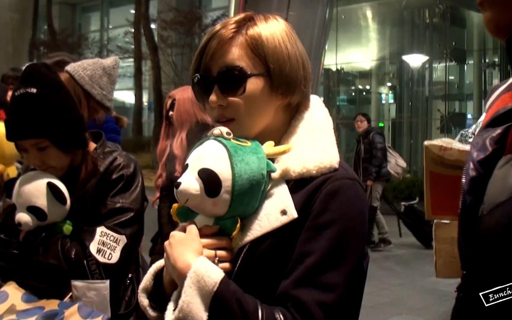 140121 t-ara咸恩静 @ 仁川机场饭拍