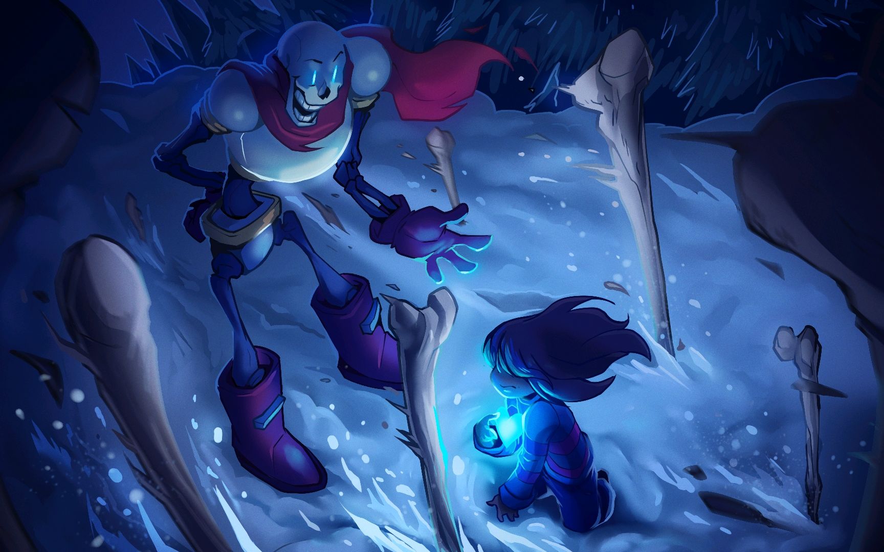 undertale和平线2帕派瑞斯boss战