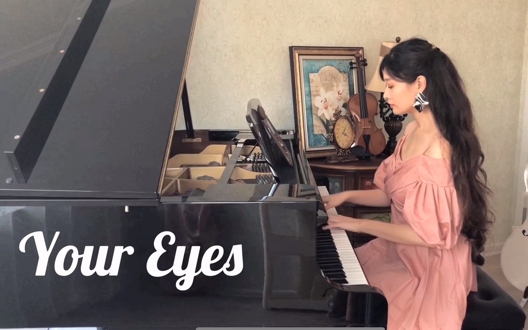 [图]【钢琴】很唯美的一首小众简单钢琴曲《Your Eyes》cover Andrew jasinski