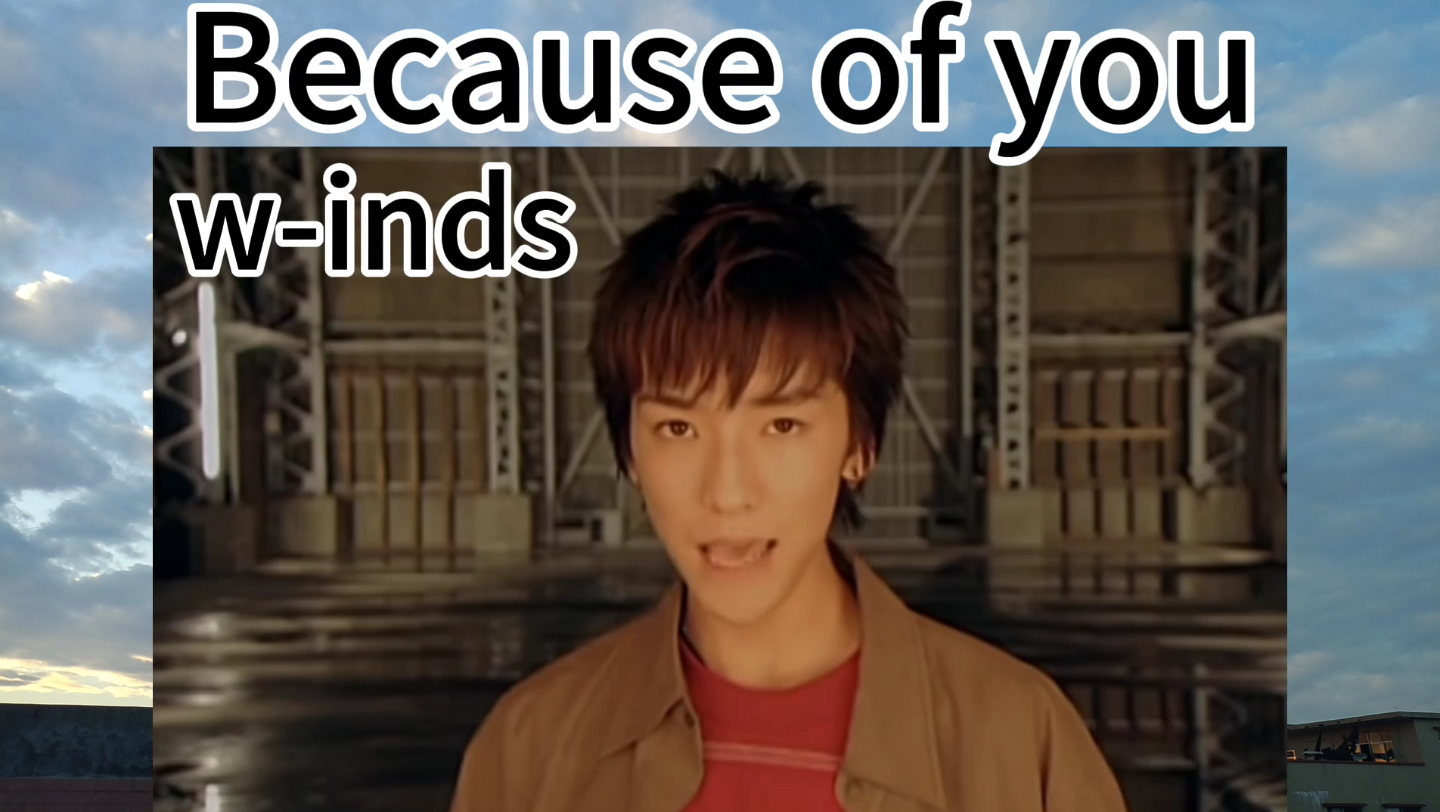 w-inds——because of you