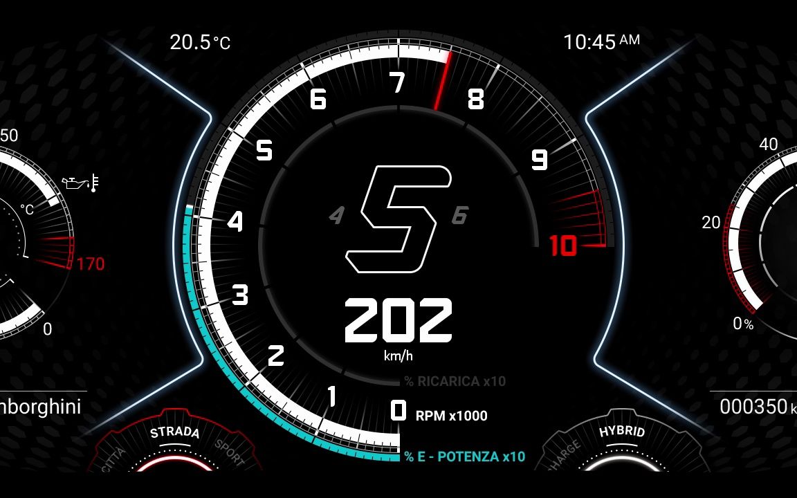 [图]兰博基尼LB744 Electric Mode Animation