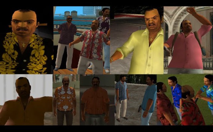 [图]迪亚兹皮肤包全集:GTA Vice City VCS Diaz, Gonzales & Diaz Gang Skin Pack