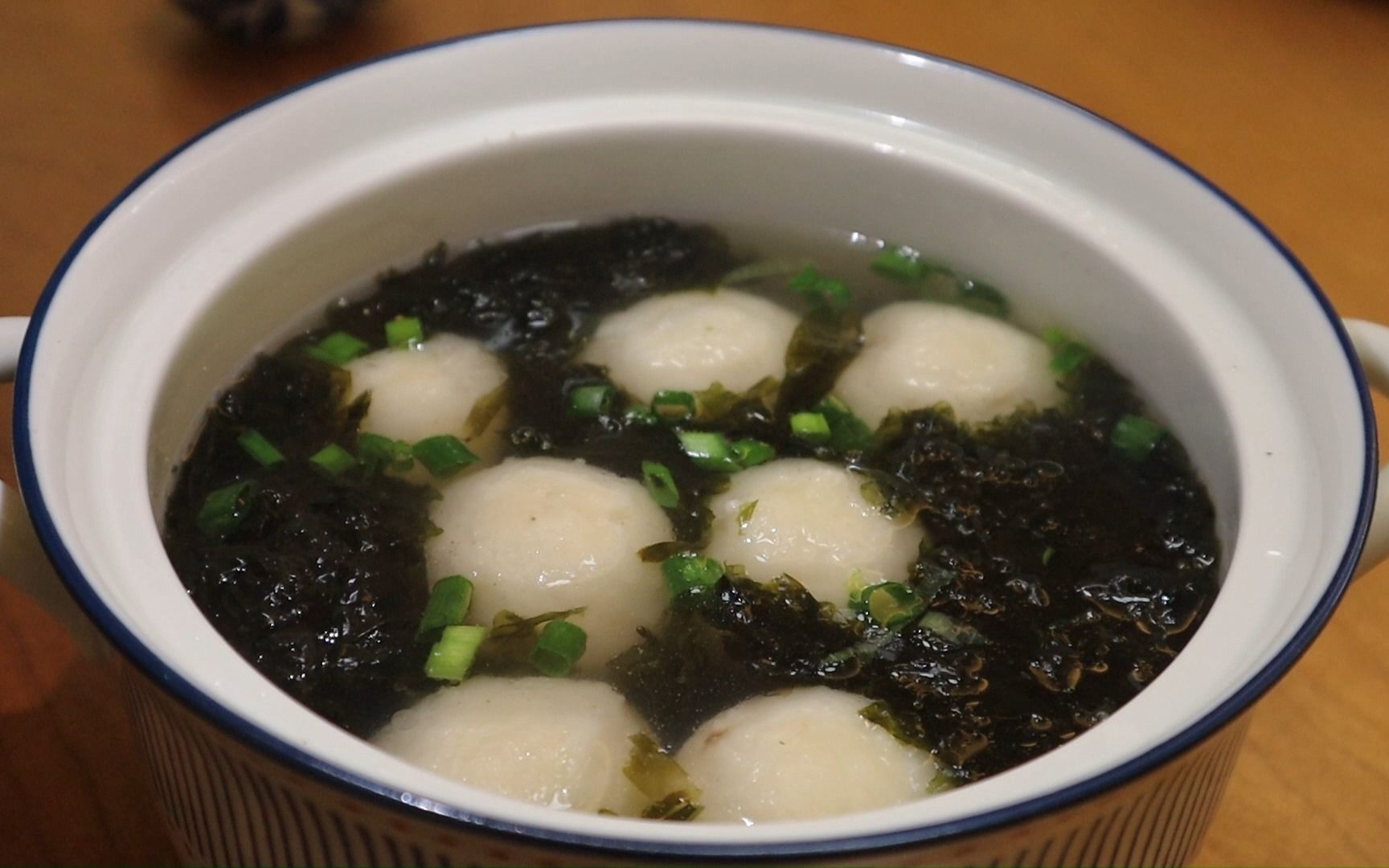 紫菜鱼丸汤,紫菜这样做太好吃了