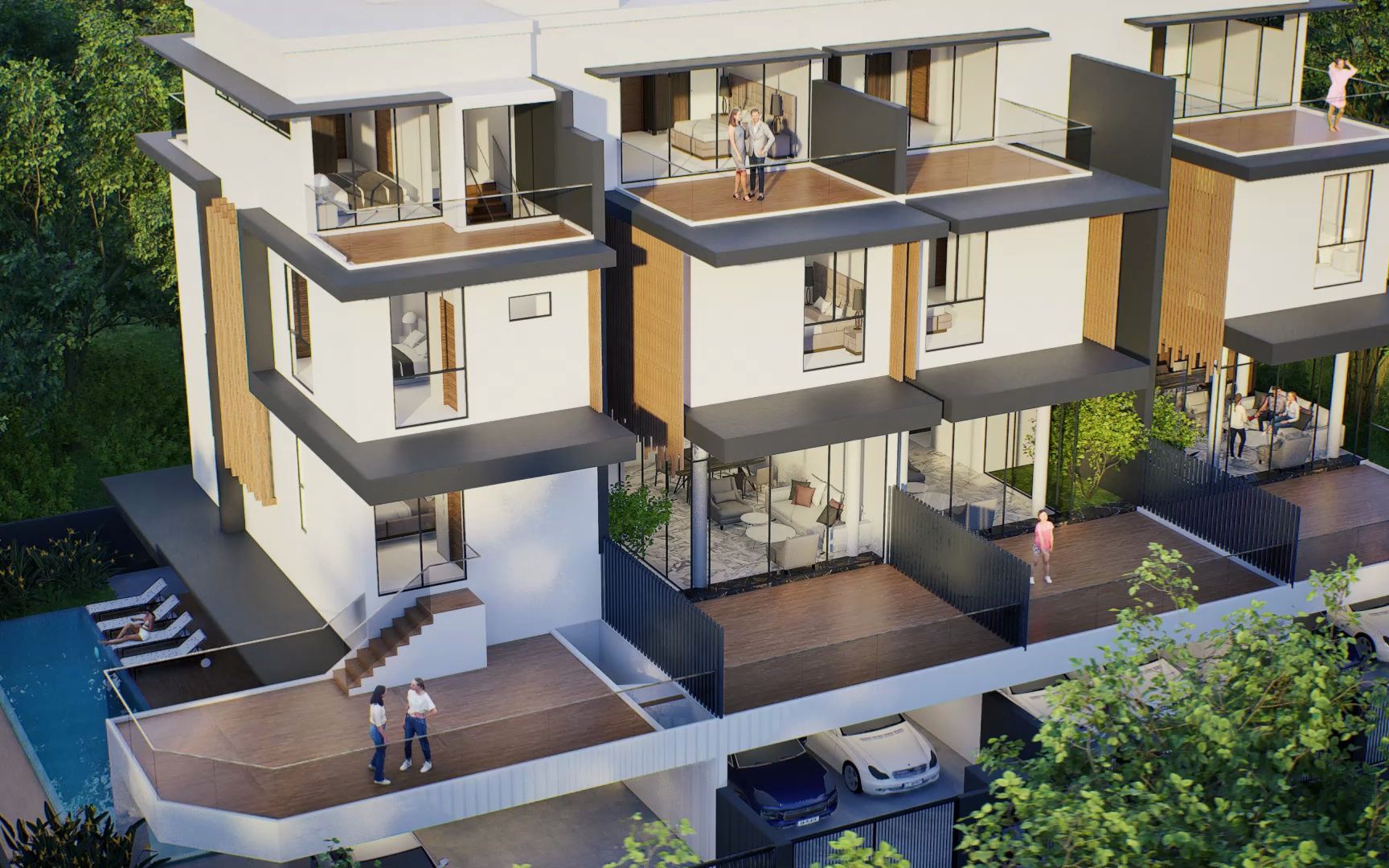 unreal5.2 别墅动画测试