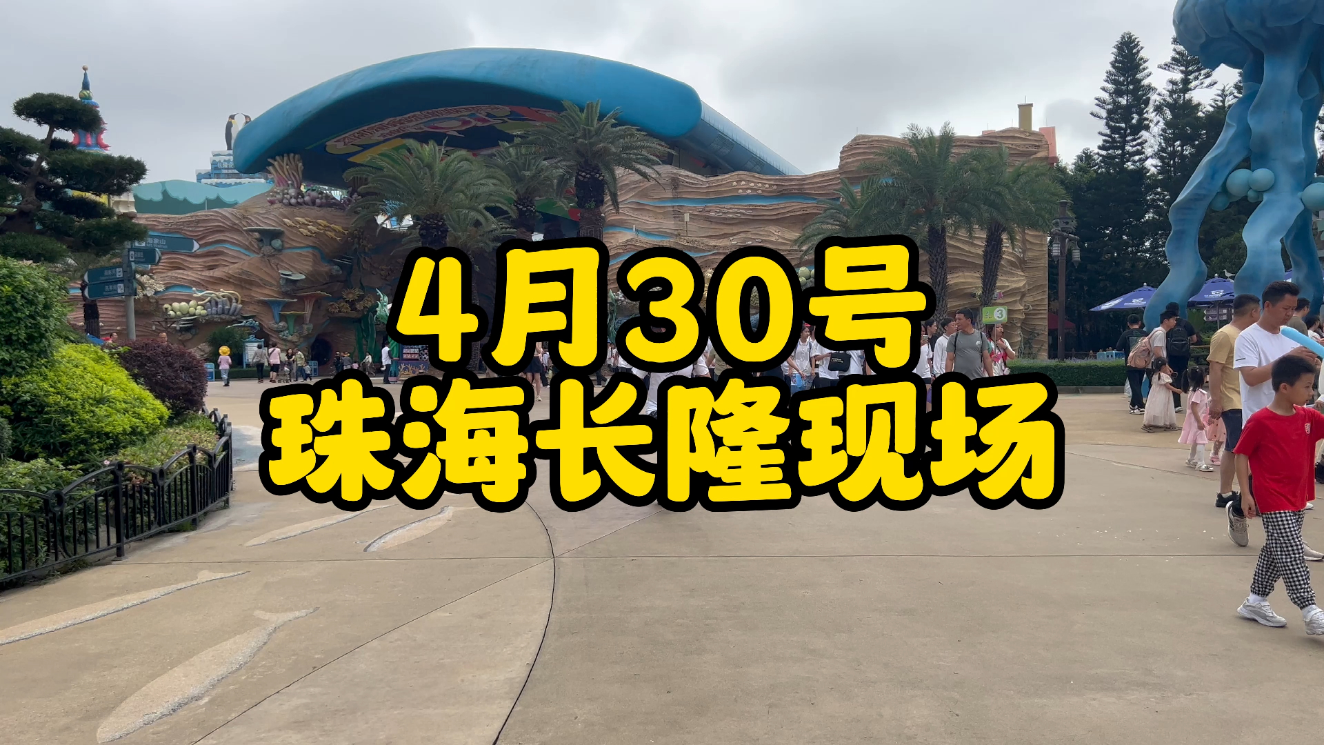 4月30号珠海长隆海洋王现场哔哩哔哩bilibili