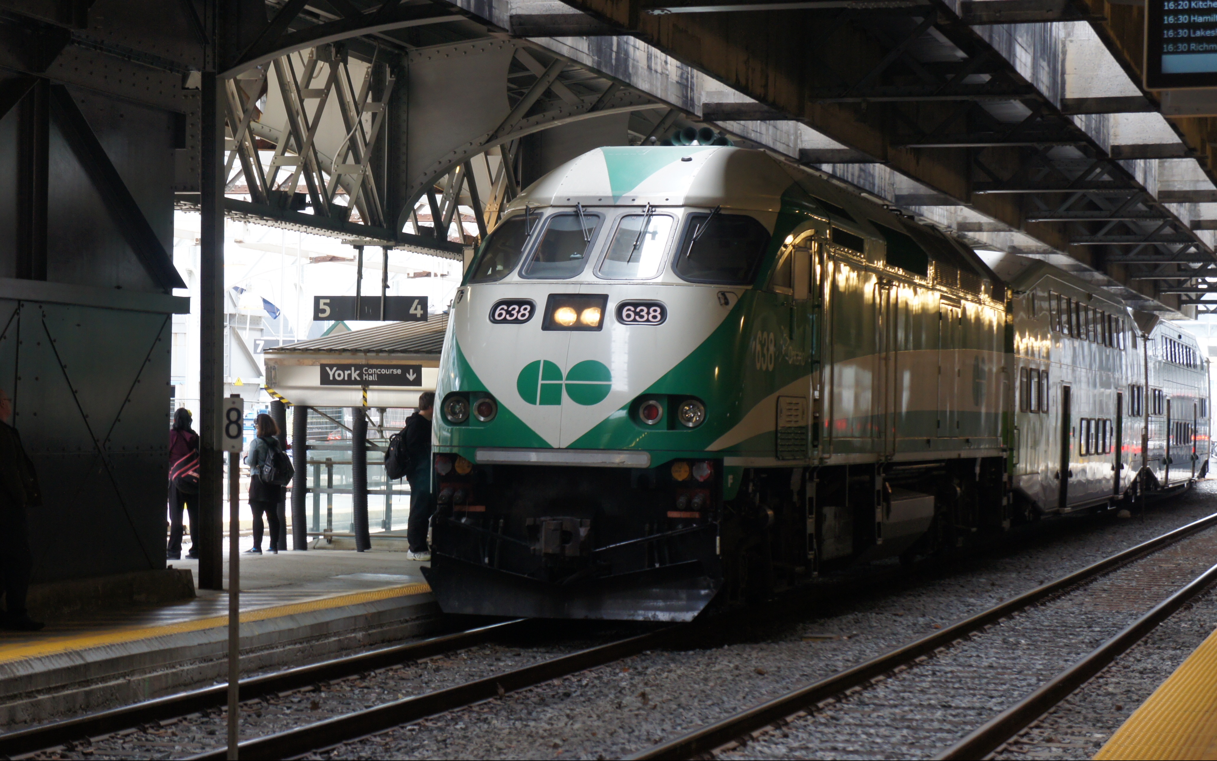 「pov1」go train:lakeshore east线 union～oshawa