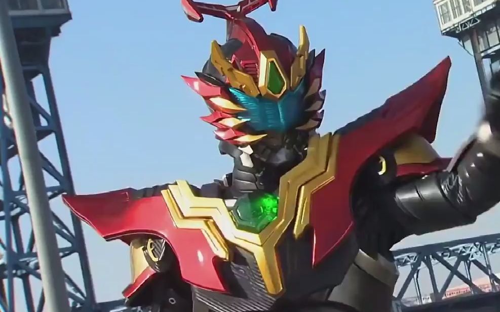 铠甲勇士抓到伤人的怪兽,变身帝狮将将其击败