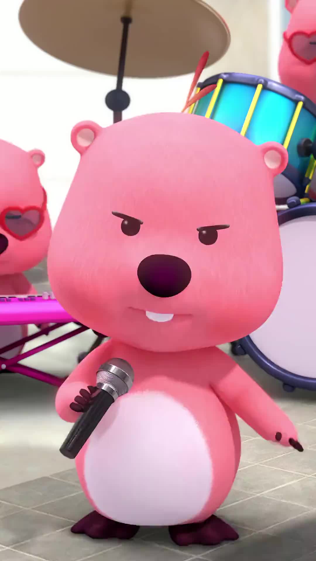 loopy小海狸卡通动画超萌