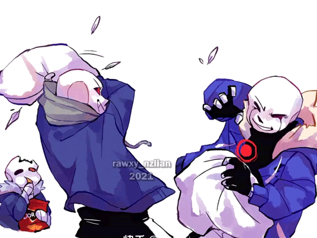 传说之下/邪骨团(沙雕小日常)._哔哩哔哩_bilibili