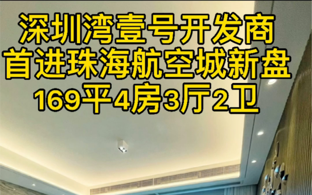 深圳湾壹号首进珠海169平奢阔4房哔哩哔哩bilibili