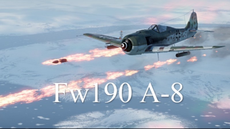 Fw190A8 伯劳鸟 空历千杀纪念网络游戏热门视频