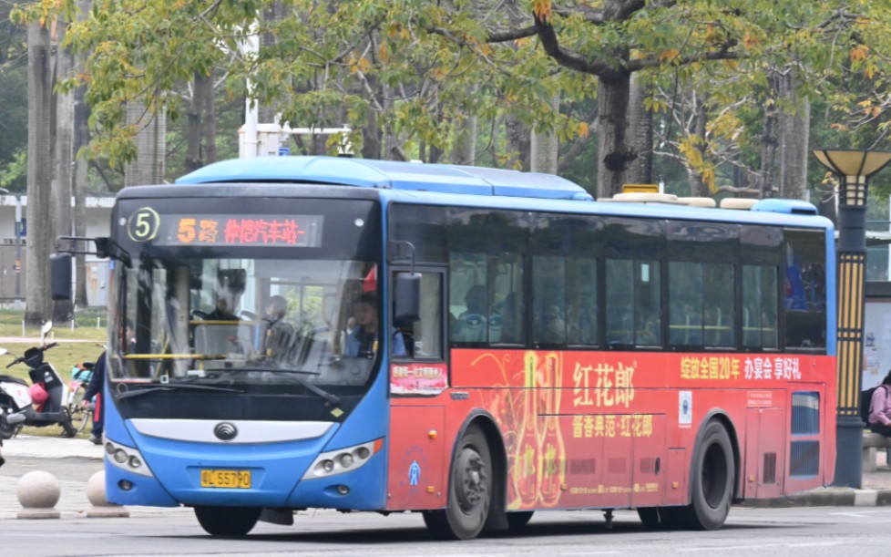 【閒雲不愛我】【雲乘車】【退役紀念】惠州公交5路宇通zk6105chevnpg