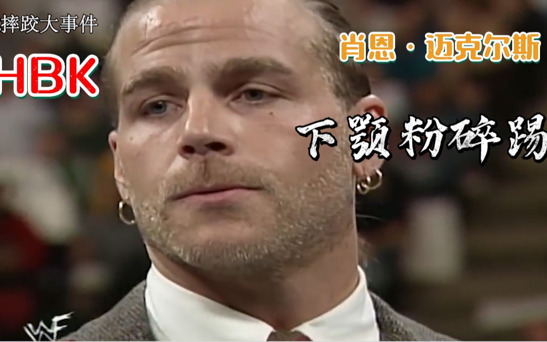 wwe:hbk 肖恩迈克尔斯 下颚粉碎踢集锦