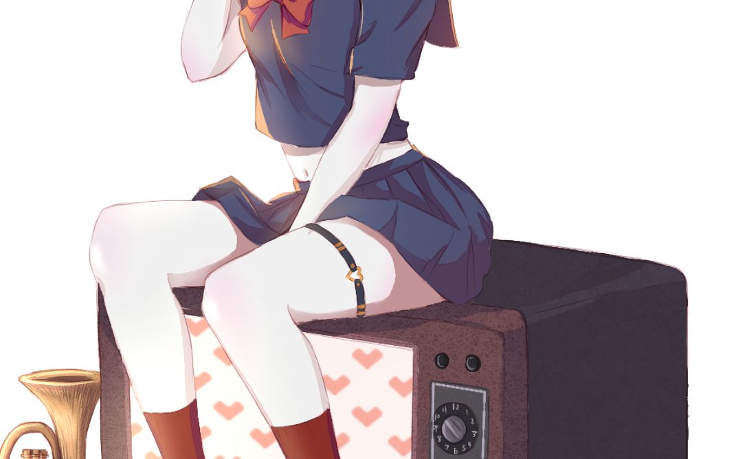 活动  【sai上色】穿水手服的酷酷女孩?