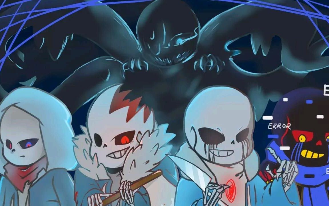 【传说之下/au/邪骨/amv】bad guys