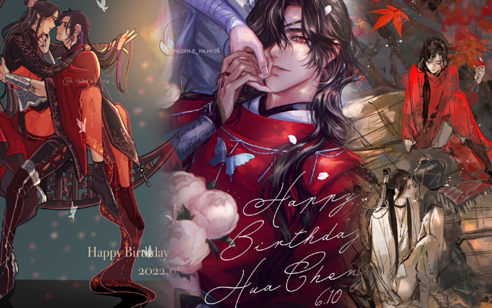 "似乎今天是我的生辰""三郎,生日快乐!"花城0610生贺汇总,今天过年了!