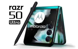 Video herunterladen: Hello moto!【摩托罗拉 Razr 50 Ultra 折叠屏 概念设计！】打孔三摄！全面屏副屏！骁龙8+ Gen 2！稳定铰链！