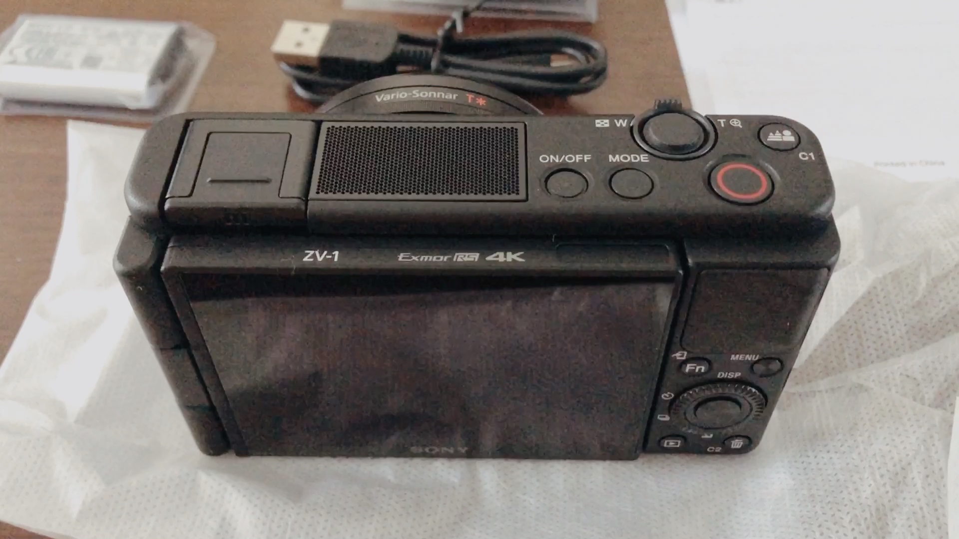 生日礼物,索尼zv1欢乐开箱!