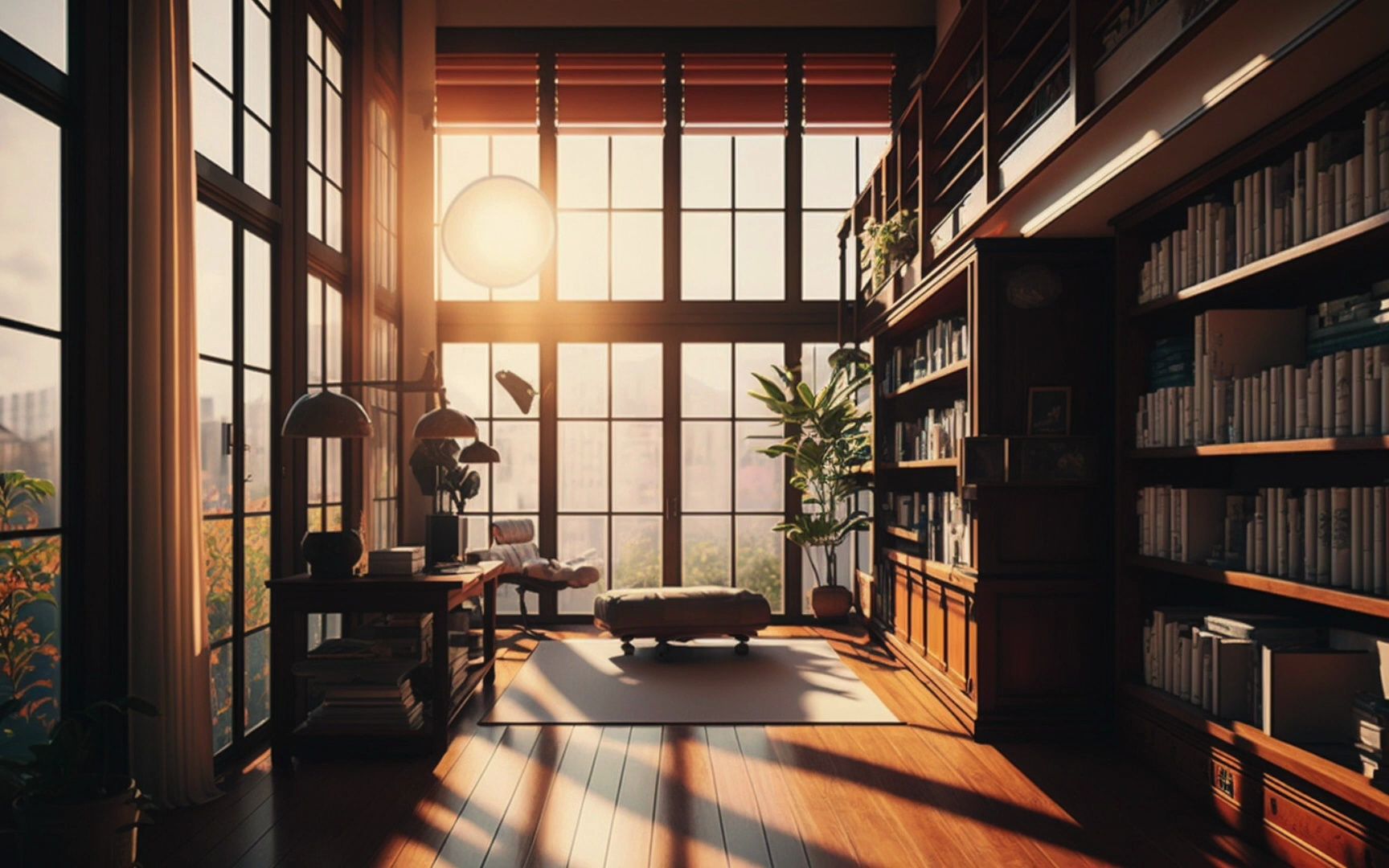 【asmr意境氛围】| 舒适的图书馆阅读角落