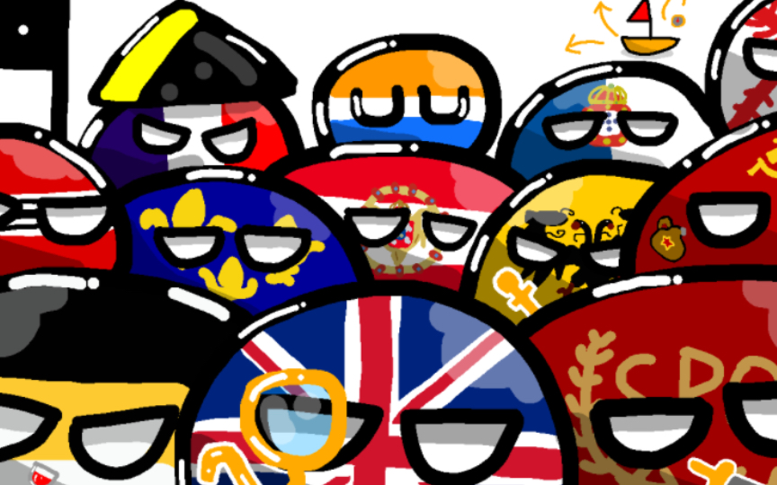 波兰球你都认识这些欧洲历史的大国吗整挺花的一期视频