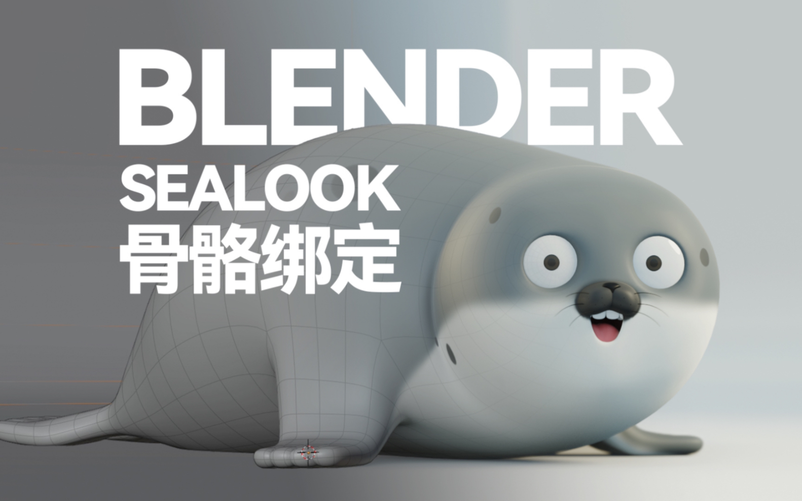 [图]blender 海豹绑定练习2