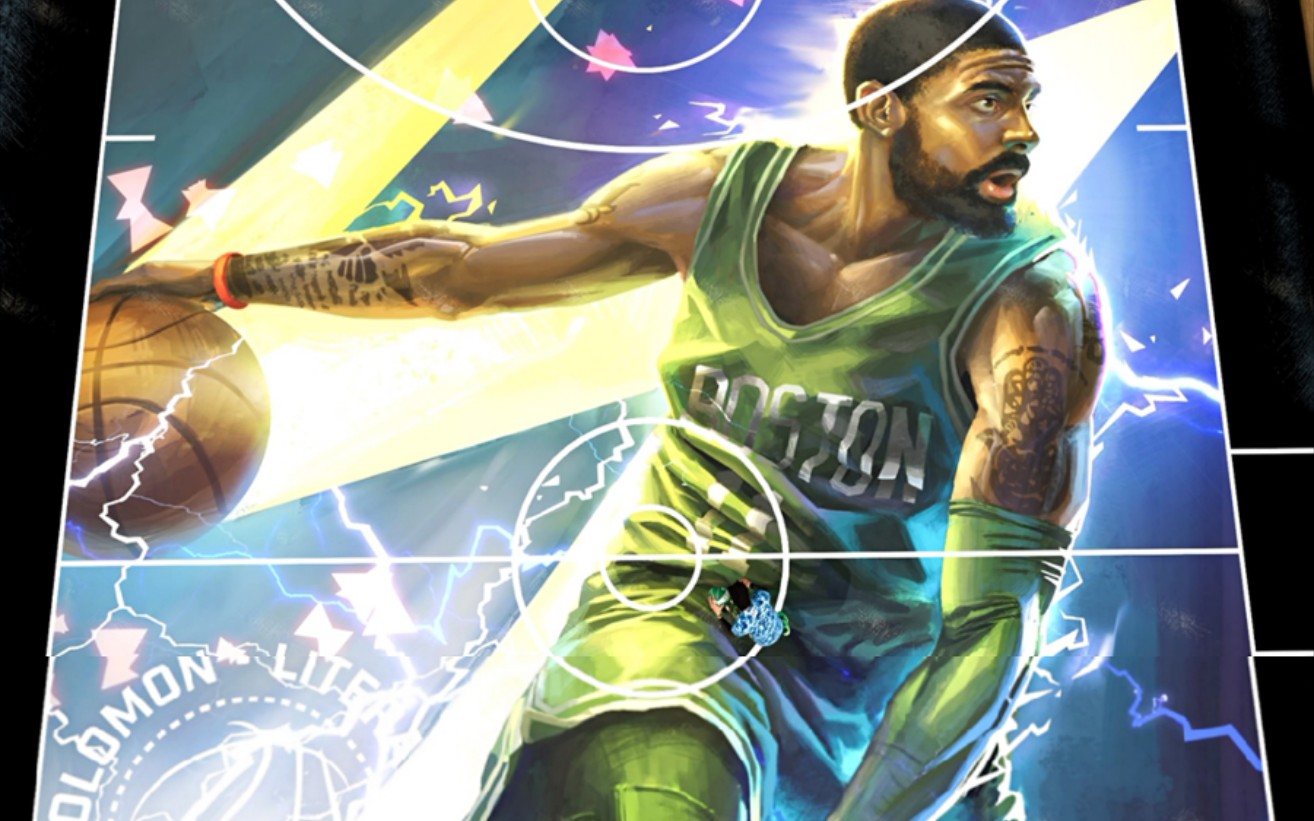 nbalive19 courtbattle 奖励的欧文球场贴图,帅的一匹,顺便发下小小up