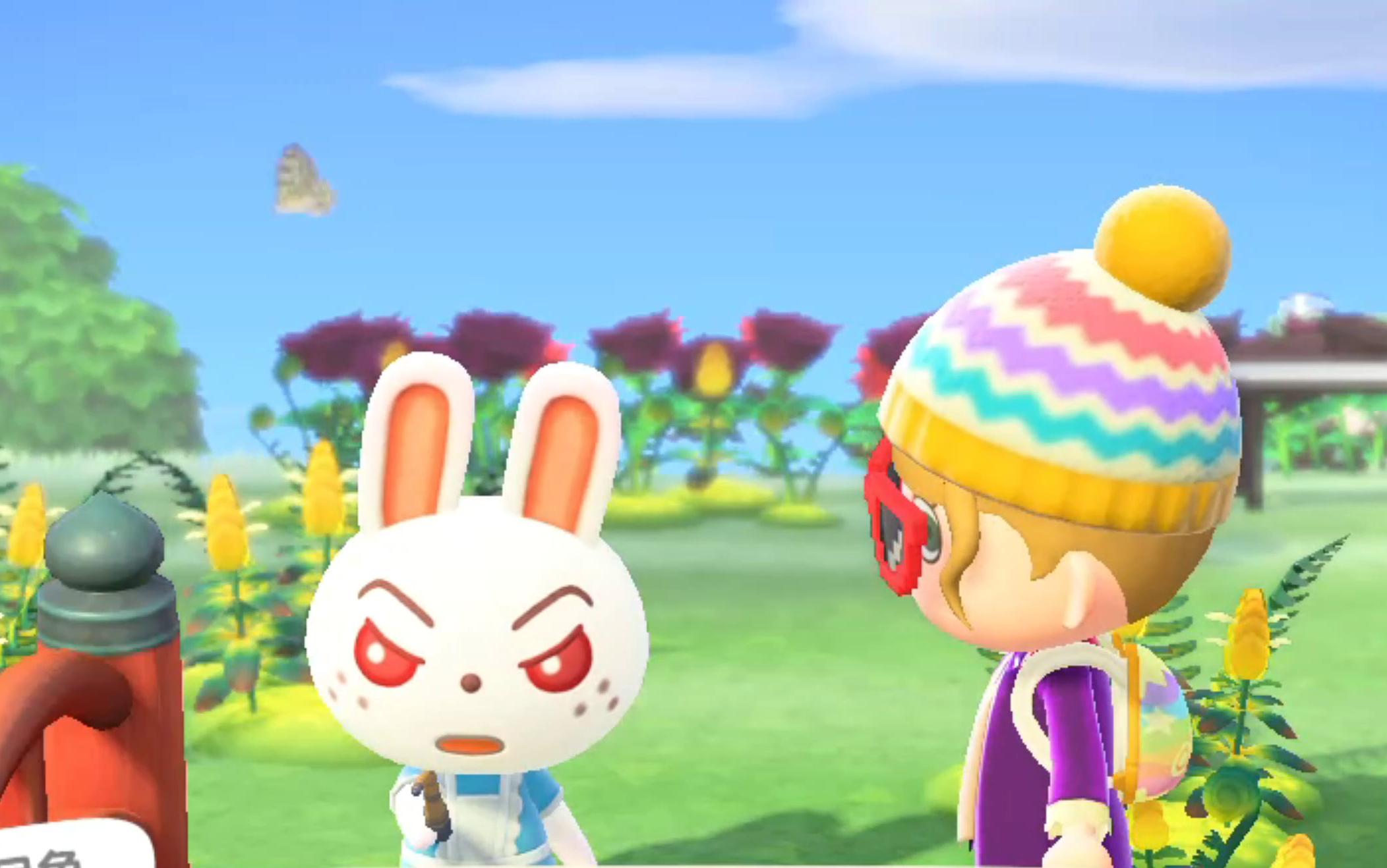 【动物森友会】月兔:这鱼竿怎么不不好使呢?