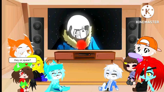 Sans AUS react to Killer vs M87 sans 