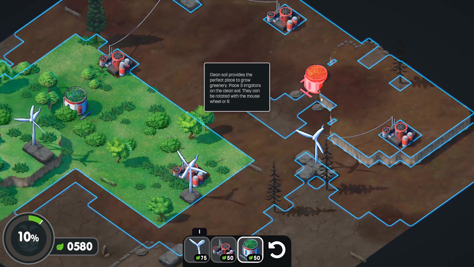 小清新建造游戏——terra nil