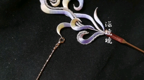 原创缠花祥云发簪