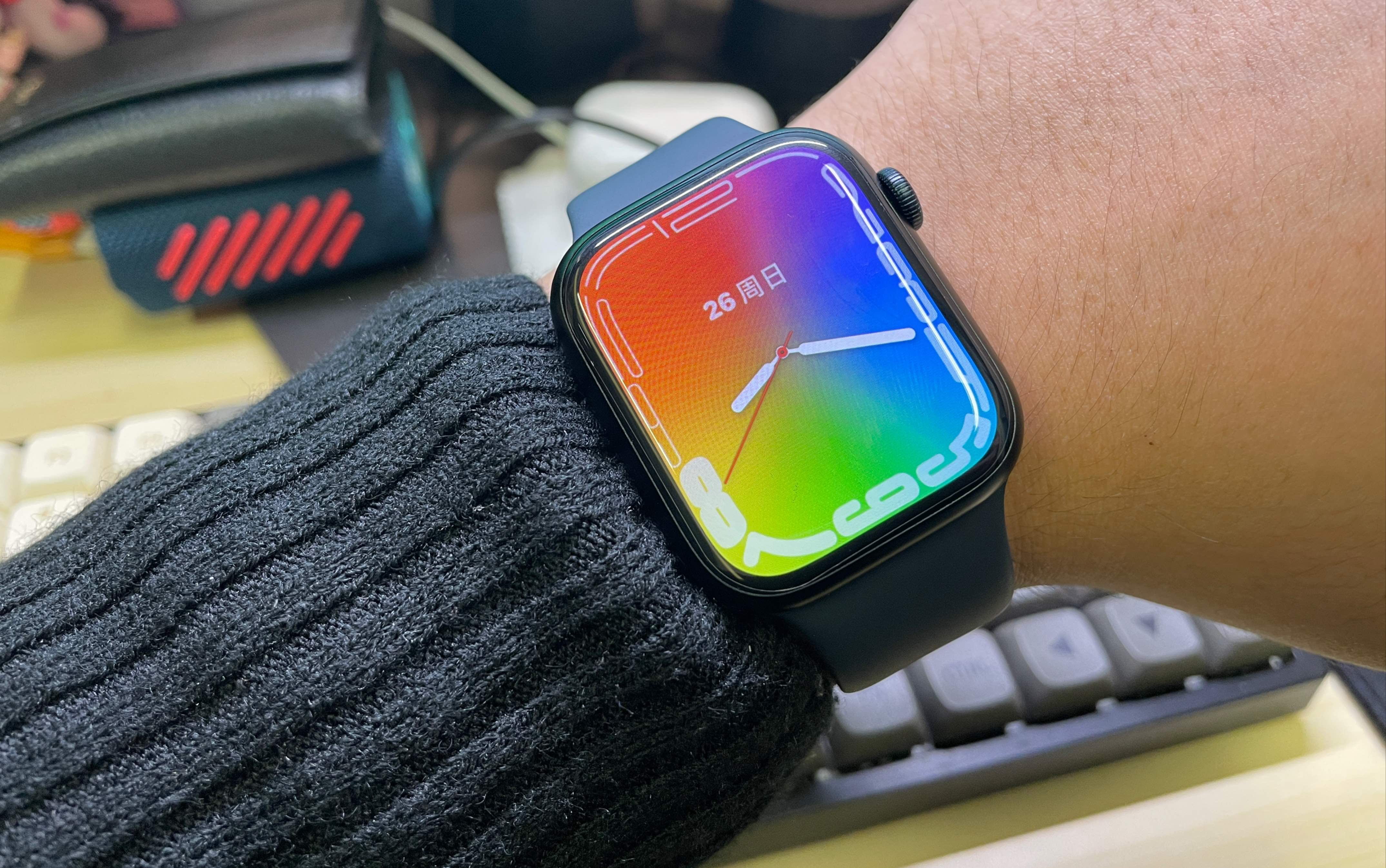 apple watch series 7开箱