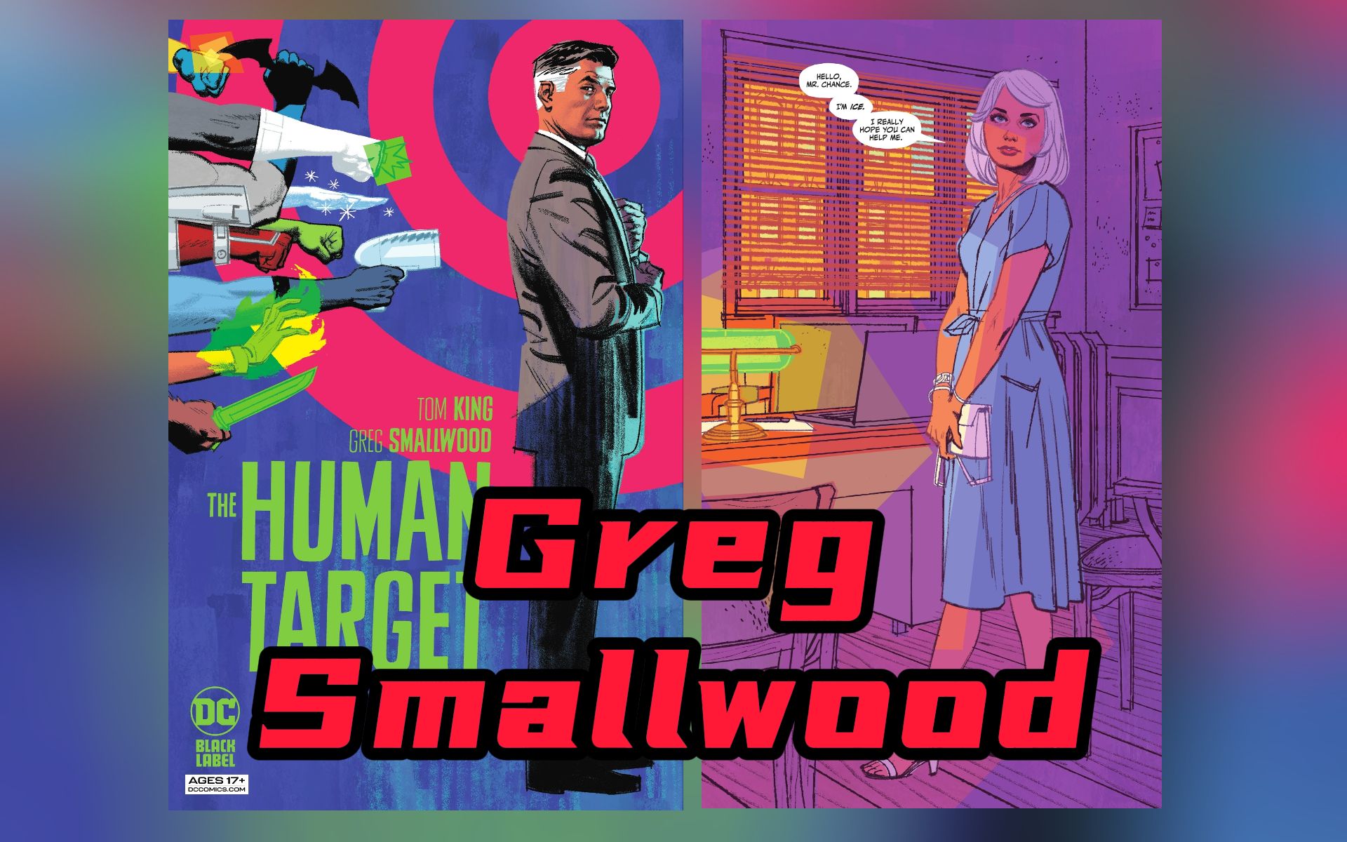 迷幻的色彩,优雅的人物,速写线条风格漫画大师 | Greg Smallwood 【小桓的漫勉#2】哔哩哔哩bilibili