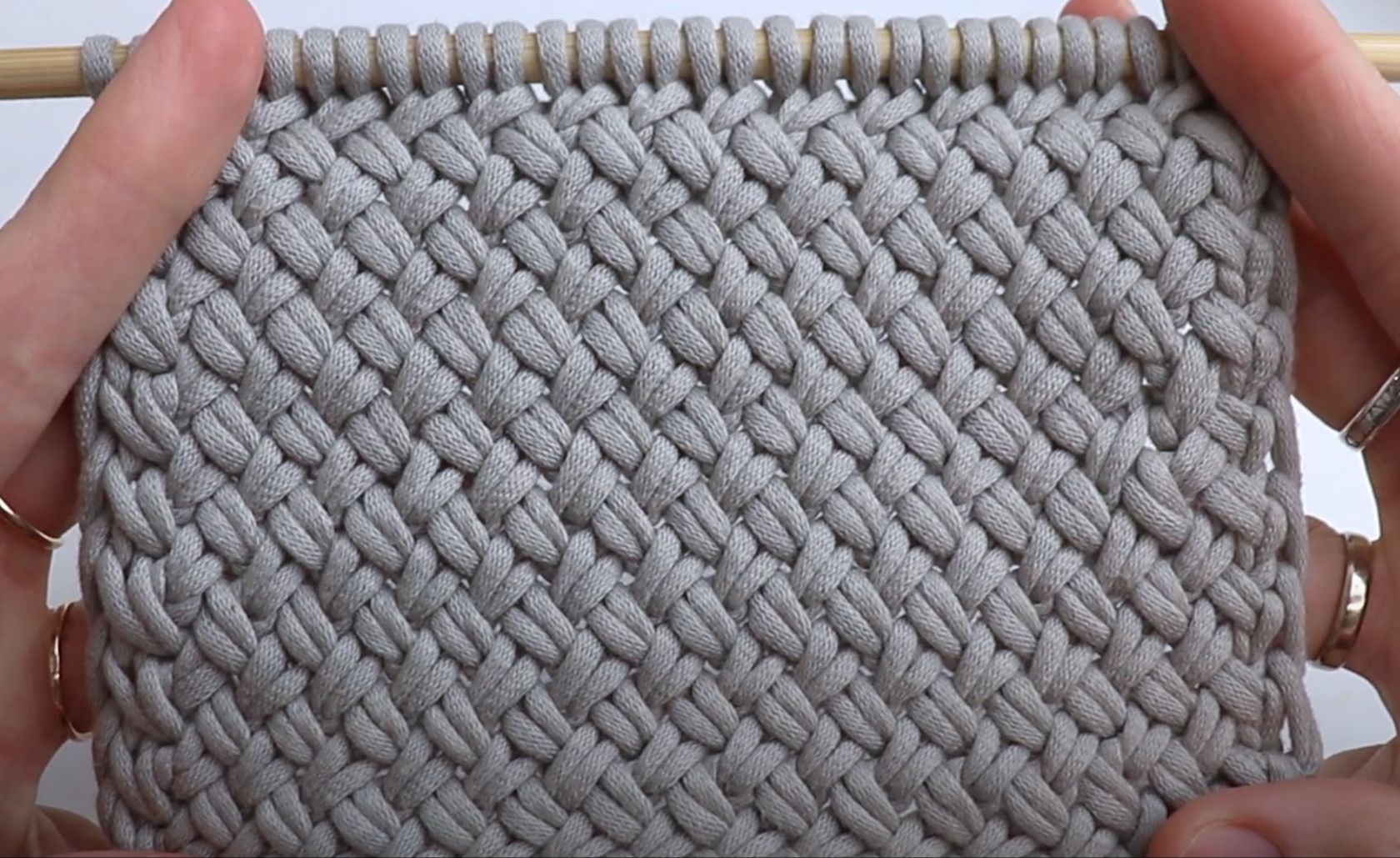 很常见却不会织的花样,密席纹针编织教程,轻松学会大方实用