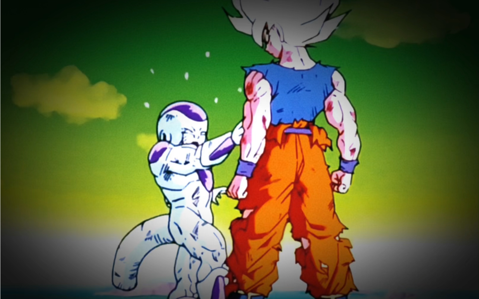 悟空首次变身超级赛亚人一可以称得上是日漫巅峰时刻#动漫 #龙珠