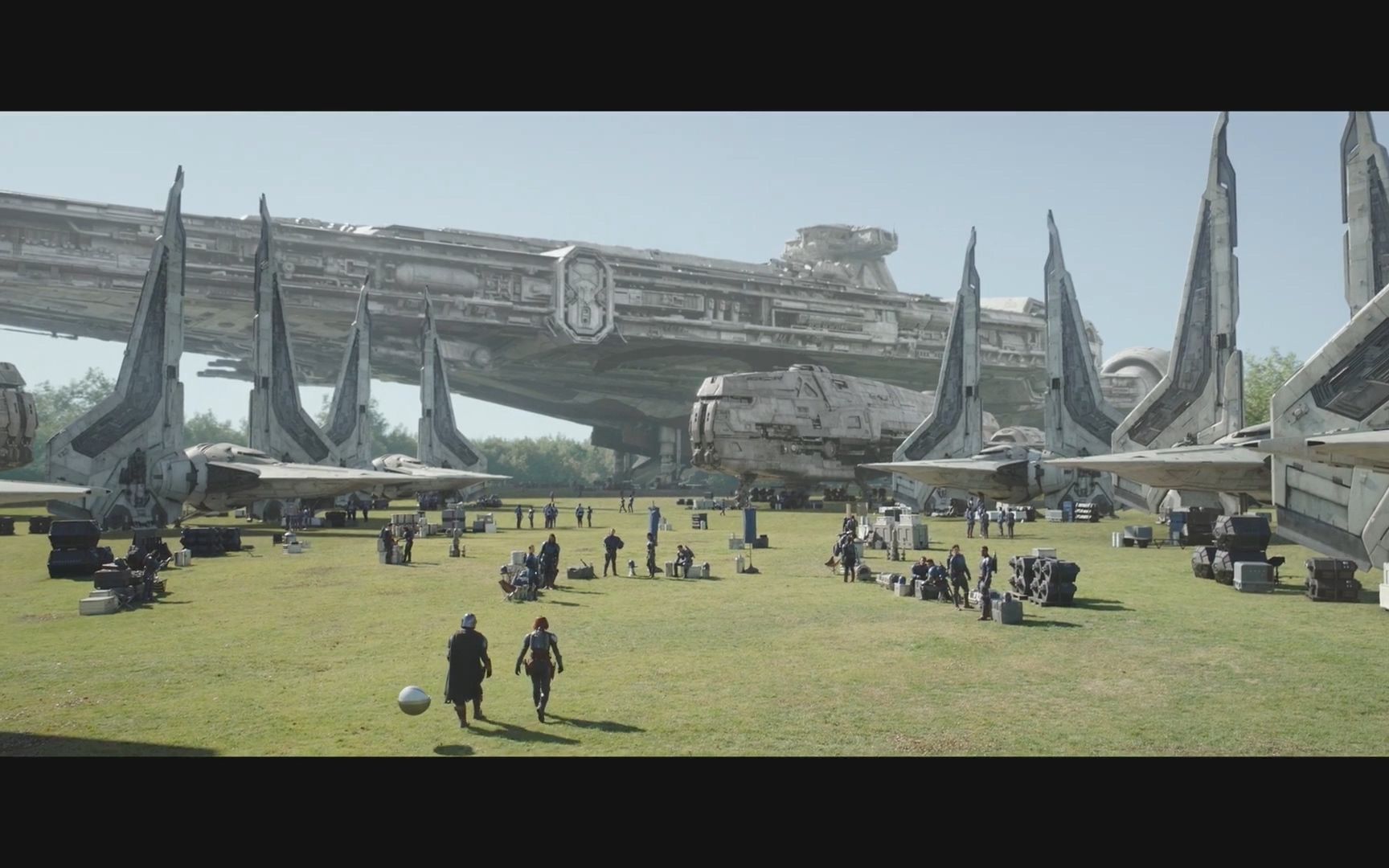 星球大战 plazir-15行星草地上的星际舰队 帝国546级星际轻巡洋舰