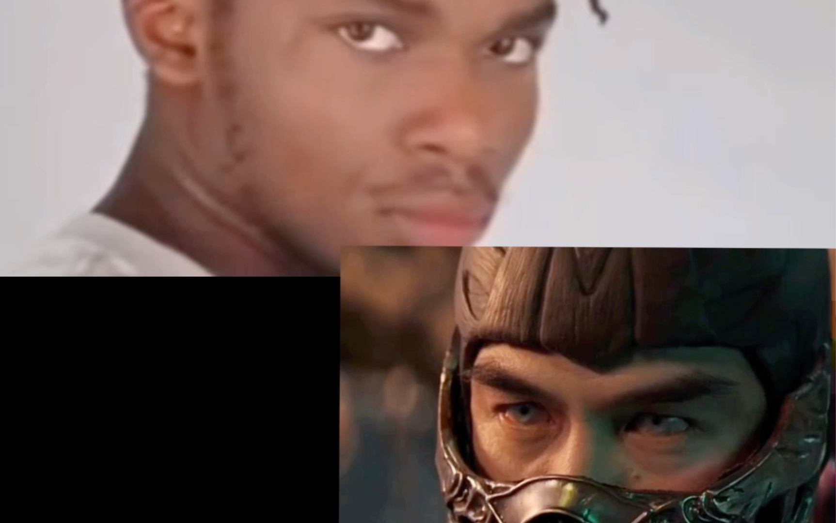 各角色被拍后背的反应但是真人快打电影2021(胡乱剪